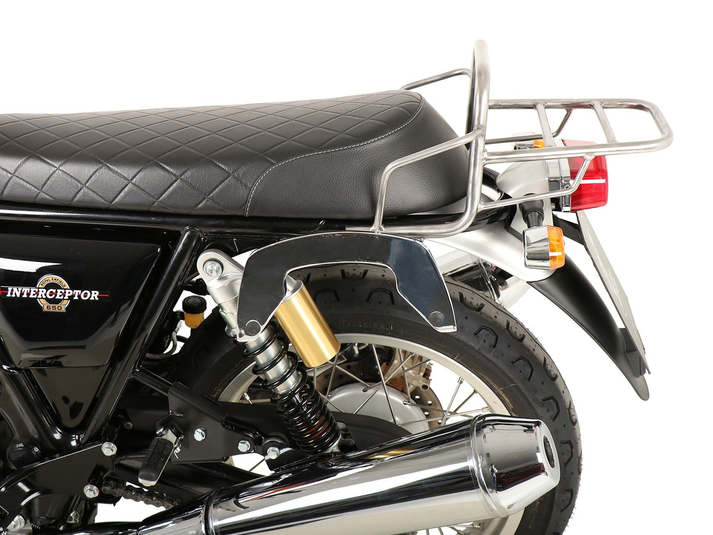 Royal Enfield Interceptor Carrier Sidecases - C-Bow.