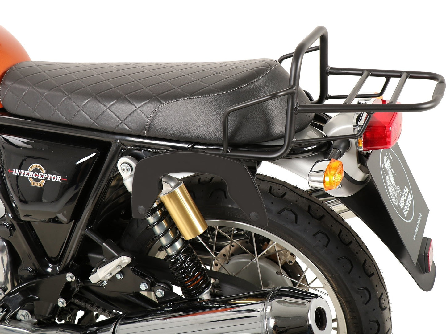 Royal Enfield Interceptor Carrier Sidecases - C-Bow.