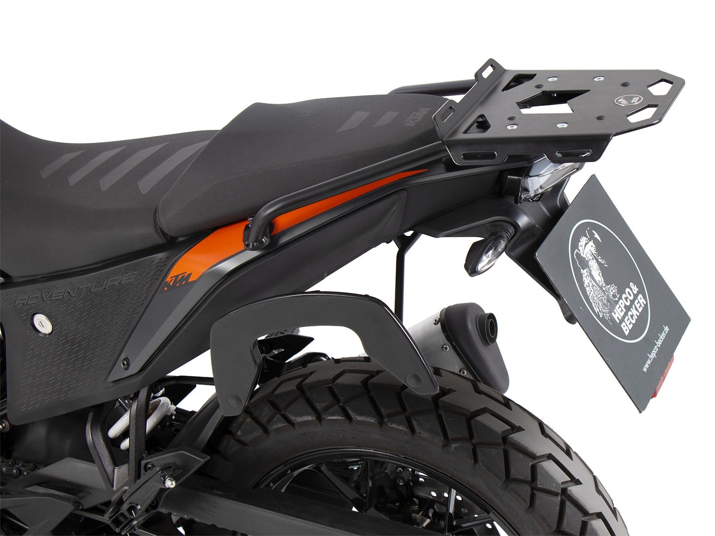 KTM 390 Adventure Topcase carrier - Mini Rack.