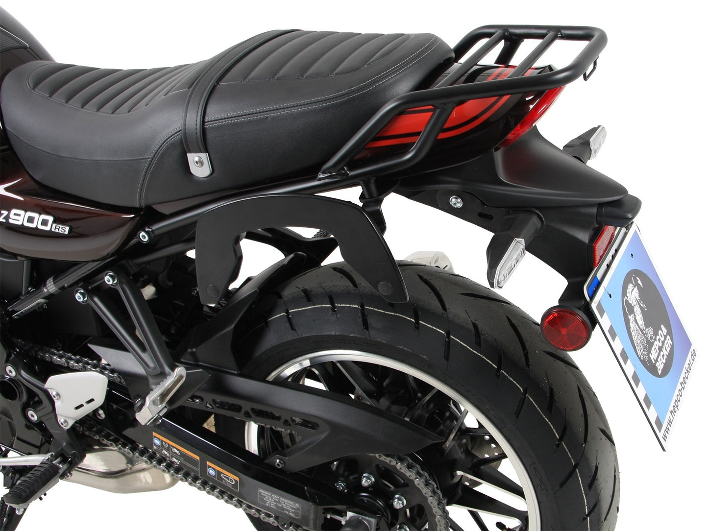 Kawasaki Z900 Cafe Luggage - C-Bow Carrier.