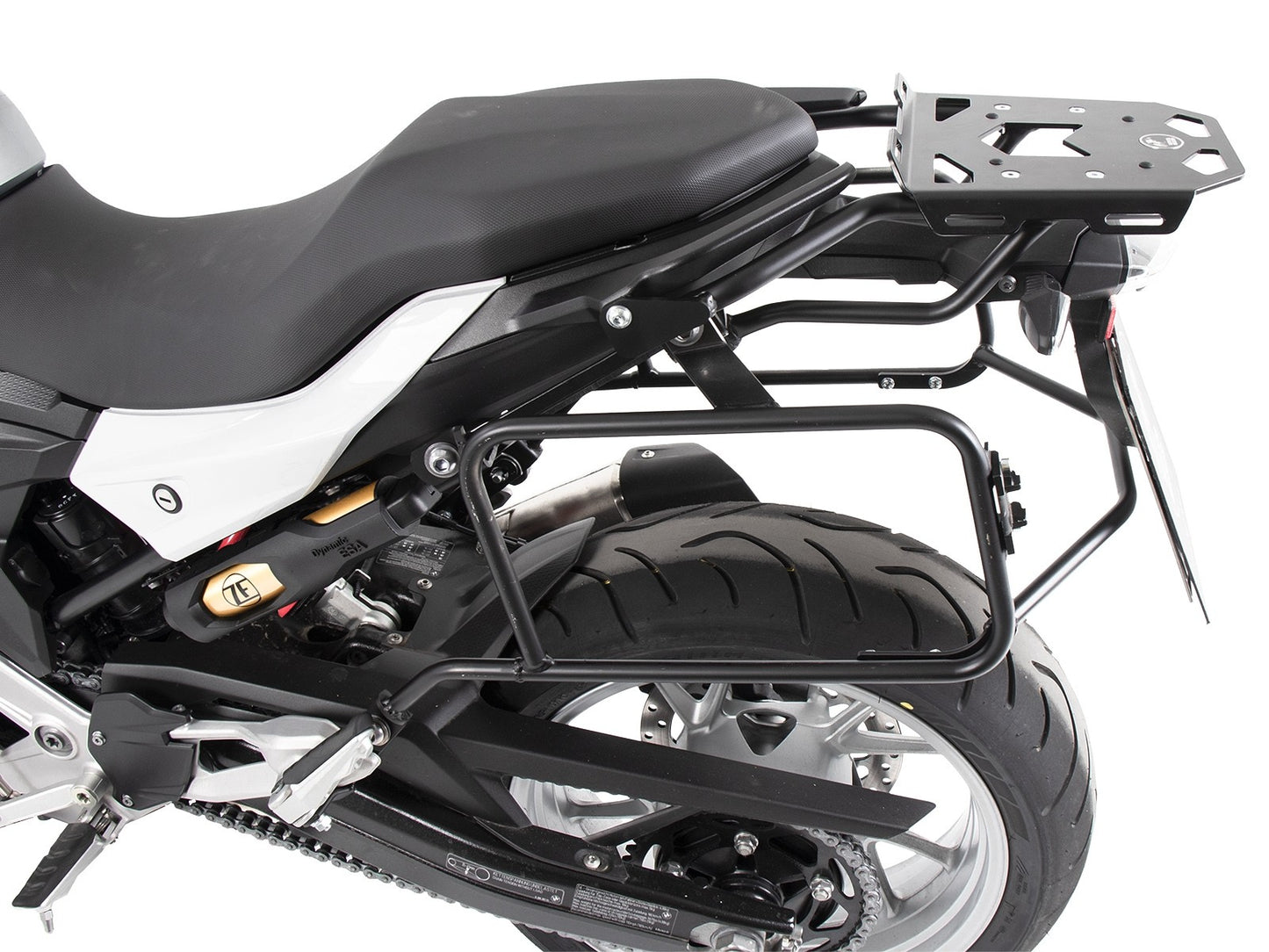 BMW F 900 XR Carrier - Sidecases 'Lock It'.