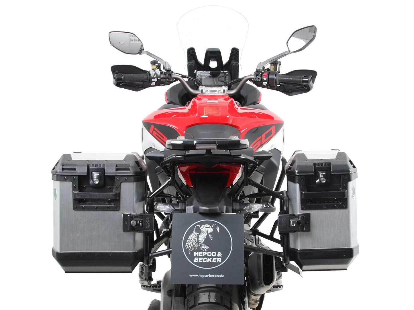 Ducati Multistrada 1260 Enduro (2019-) Carrier - Sidecases 'Permanently Fixed'.