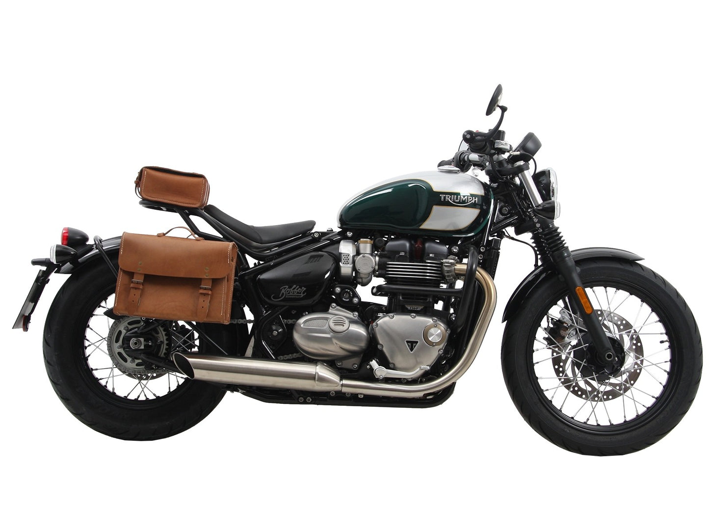 Triumph Bonneville Bobber Carrier - Sidecase Carrier 'C-Bow'.