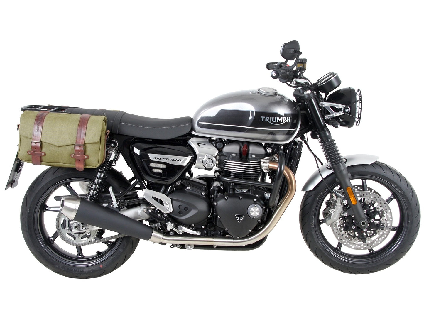 Triumph Speed Twin C-Bow Soft Bag Carrier.