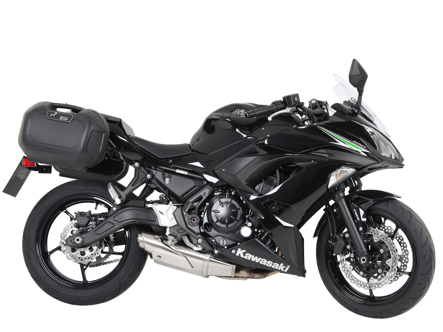 Kawasaki Ninja 650 Luggage - Sidecase Carrier - 'C-Bow'.