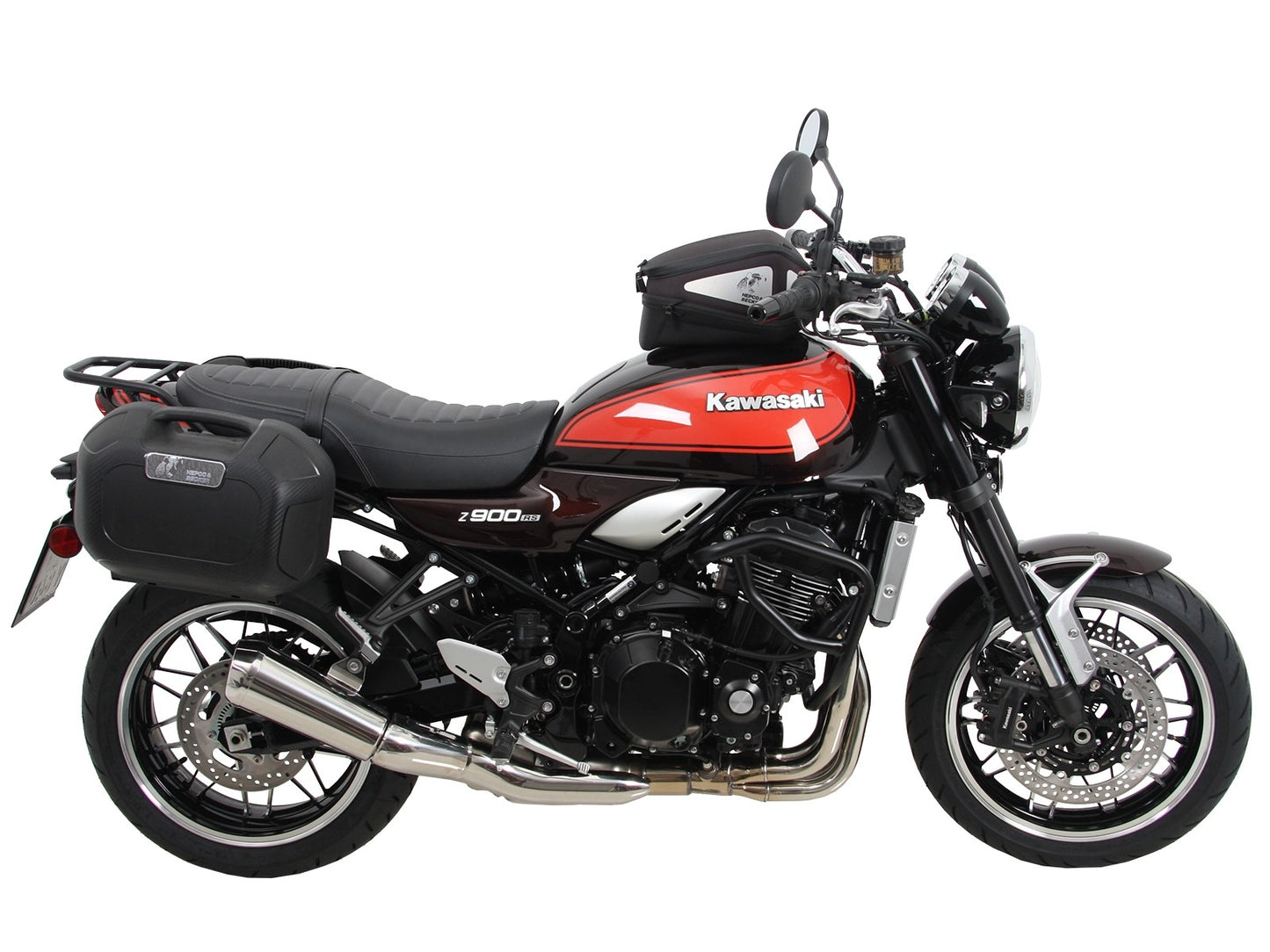 Kawasaki Z900 Cafe Luggage - C-Bow Carrier.