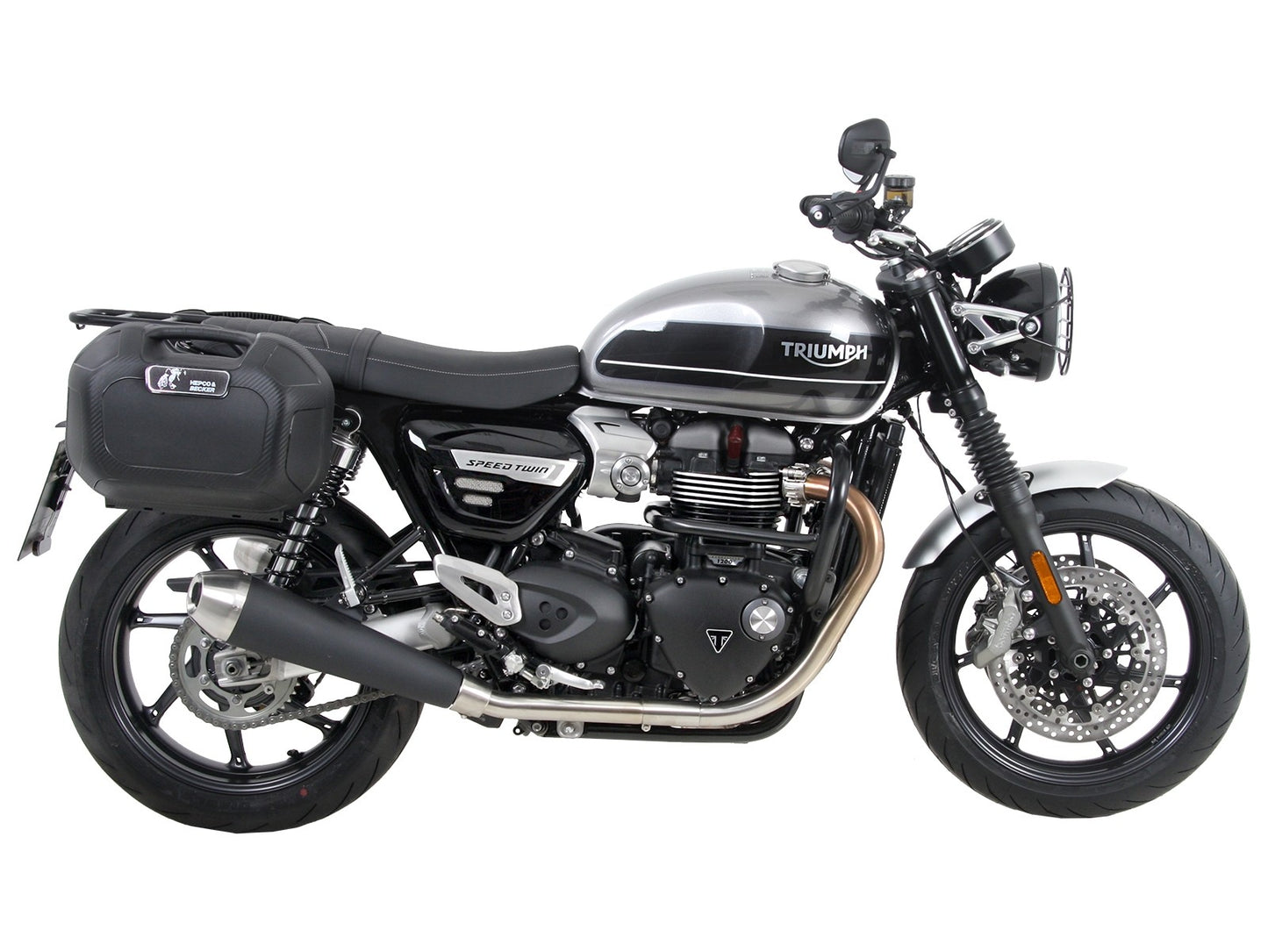 Triumph Speed Twin C-Bow Soft Bag Carrier.
