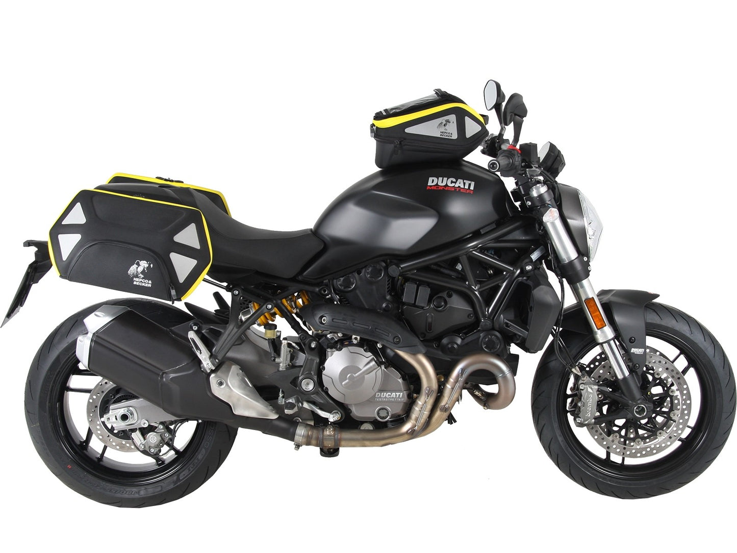 Ducati Monster 821 Carrier - C-Bow Luggage Systems.