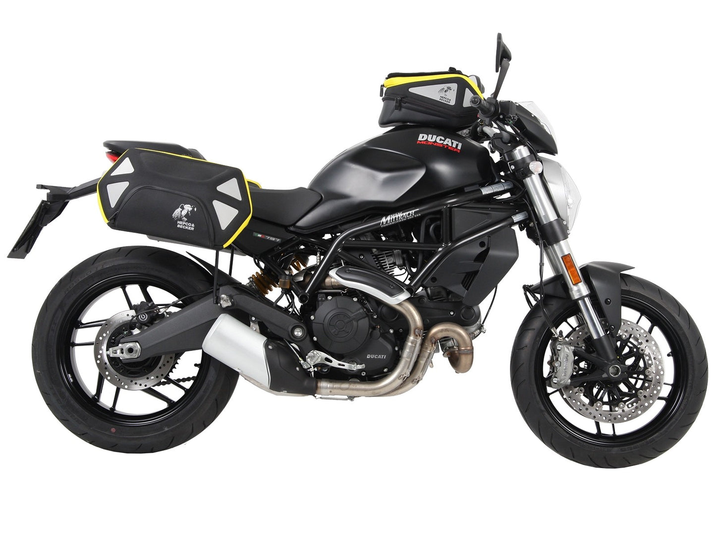 Ducati Monster 797 Carrier - C-Bow Luggage Systems.