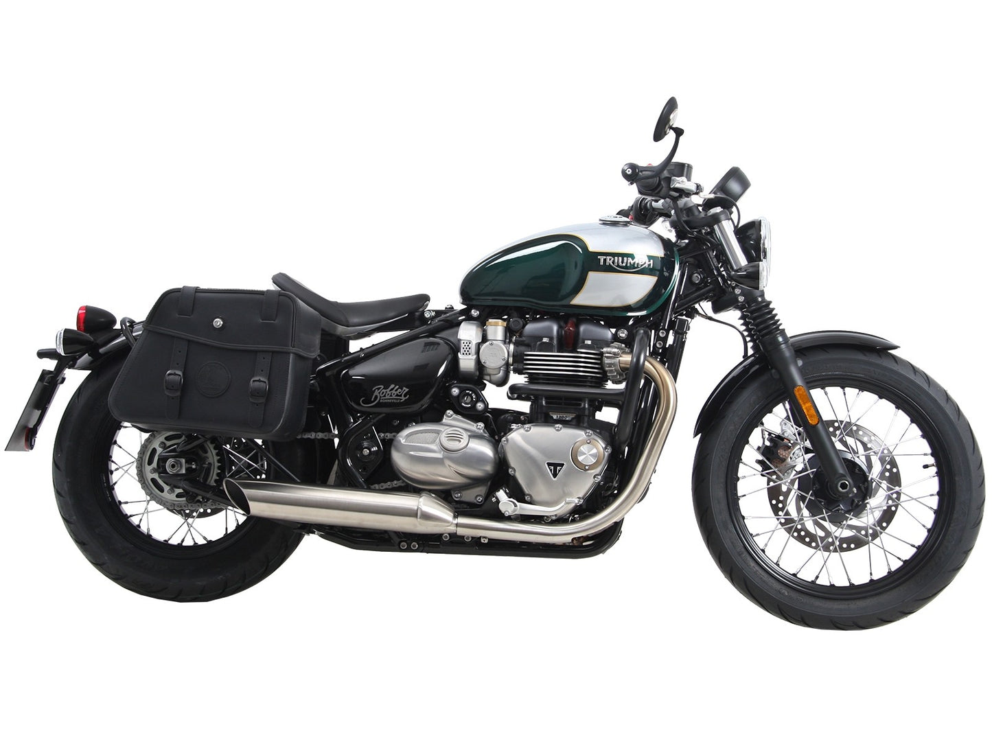 Triumph Bonneville Bobber Carrier - Sidecase Carrier 'C-Bow'.