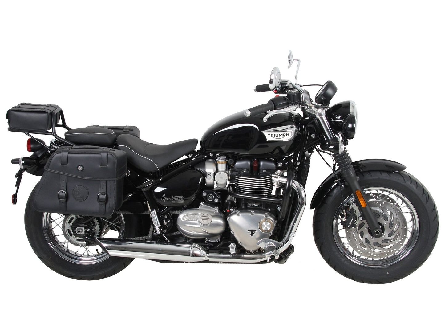 Triumph Boneville SpeedMaster Sidecases Carrier - C-Bow.