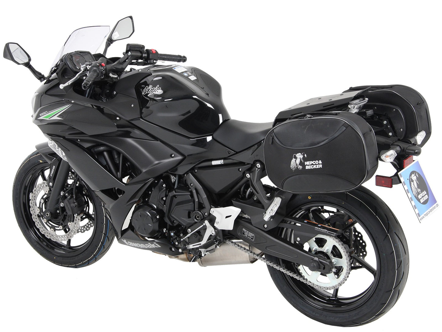 Kawasaki Ninja 650 Luggage - Sidecase Carrier - 'C-Bow'.