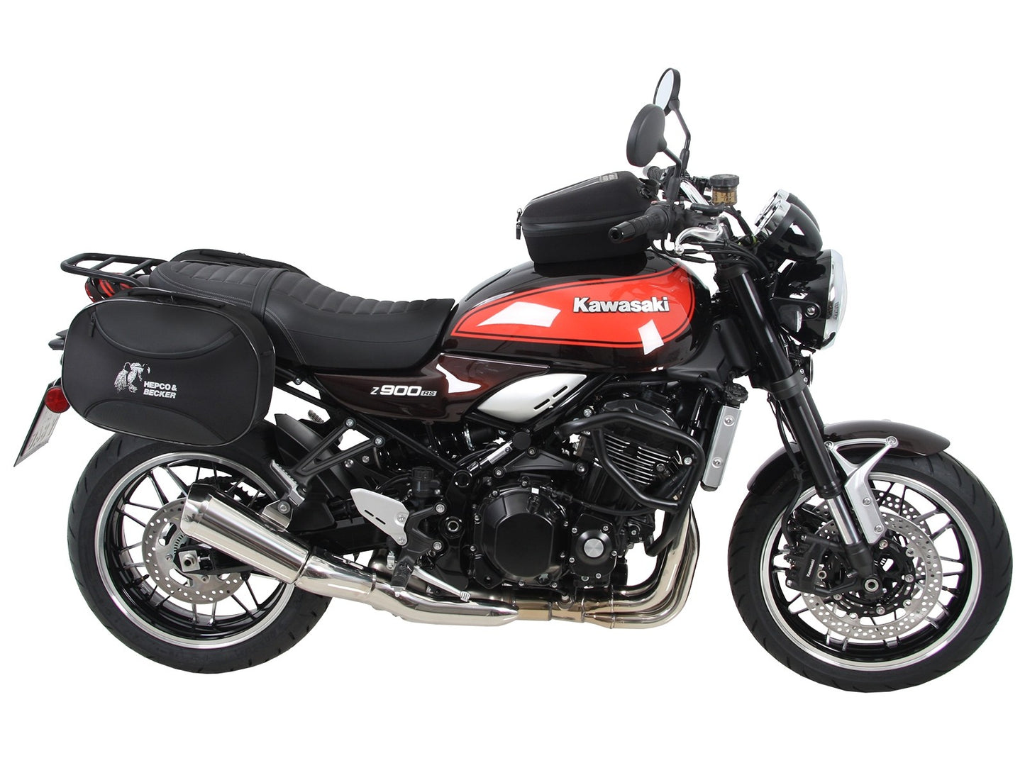 Kawasaki Z900 Cafe Luggage - C-Bow Carrier.