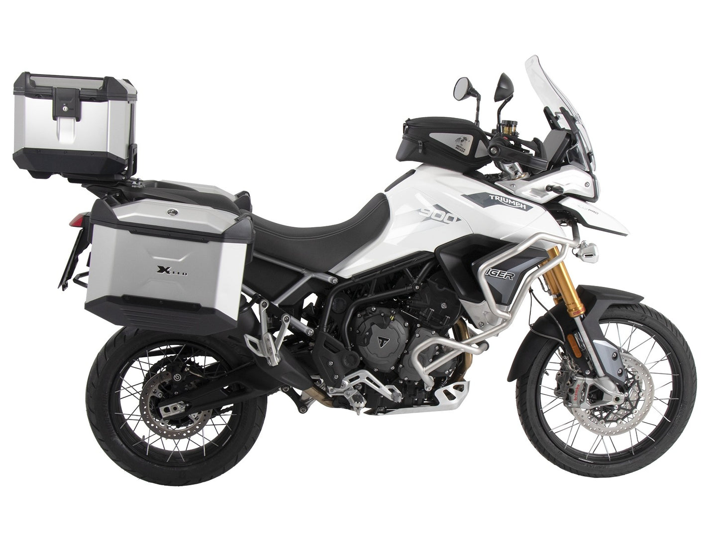 Triumph Tiger 900 Rally Sidecases Carrier - "Lock It".