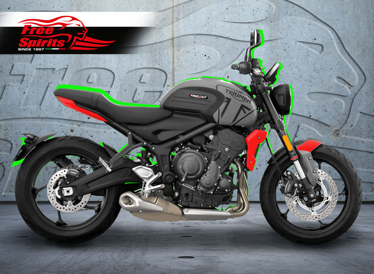 Triumph Trident Ergonomics - Lowering Kit