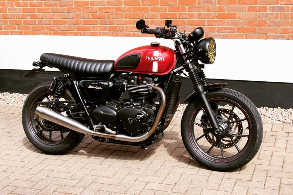 Triumph Street Twin Styling - Speedo Bracket.