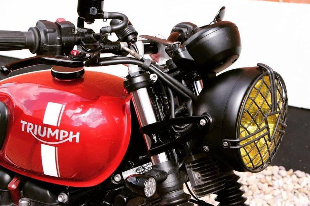 Triumph Street Twin Styling - Speedo Bracket.