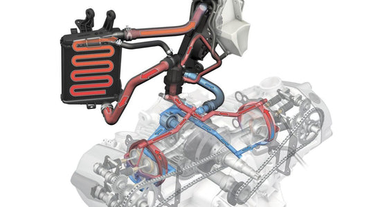 How critical parts of your motorcycle engine are cooled?