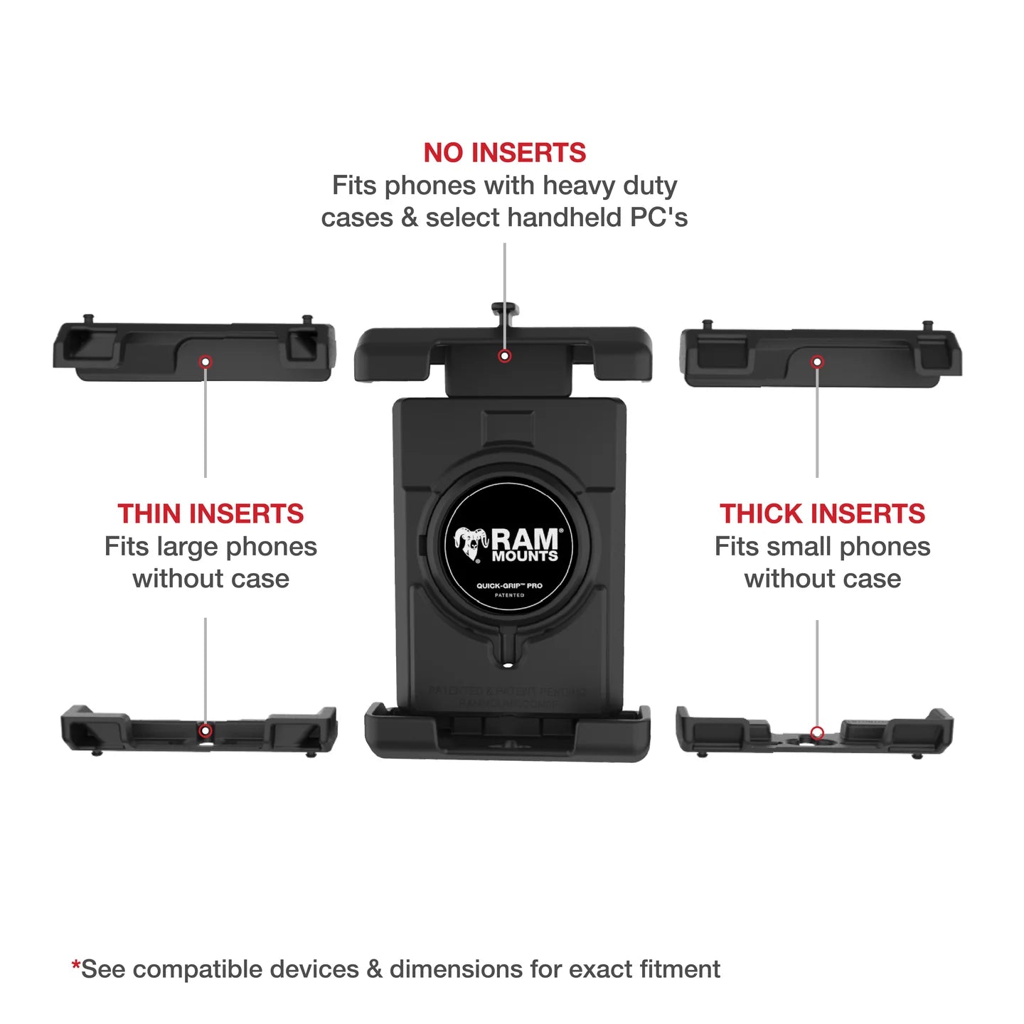 RAM® Quick-Grip™ Pro XL Phone Holder