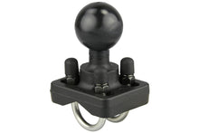 RAM® Double U-Bolt Ball Base for .75" - 1" Rails