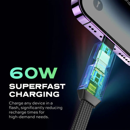 Statik® Hex Charge Cable