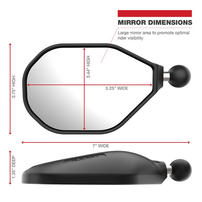 RAM Tough Mirror with Ball