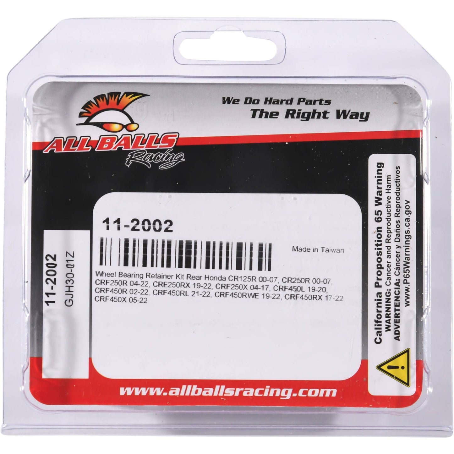 Wheel Bearing Retainer Kit Rear 2002