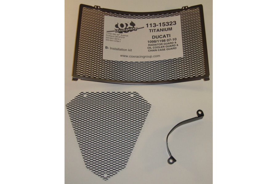 Ducati 1098/ 1198/ R/ S Protection - Radiator Guard & Oil Cooler Guard.
