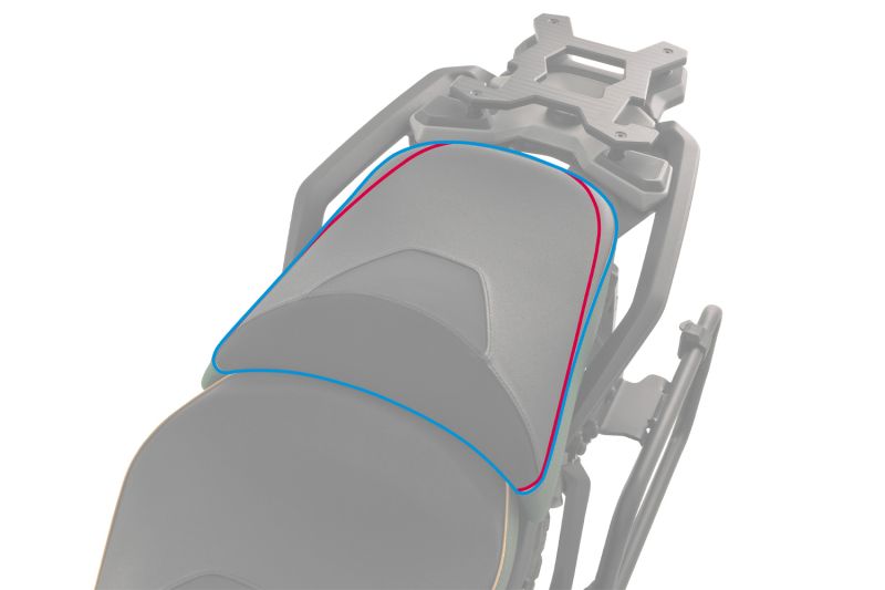 BMW R 1300 GS Ergonomics - Wunderlich "Active Comfort" Heating Seat (Black)