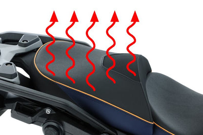 BMW R 1300 GS Ergonomics - Wunderlich "Active Comfort" (Heating) Seat