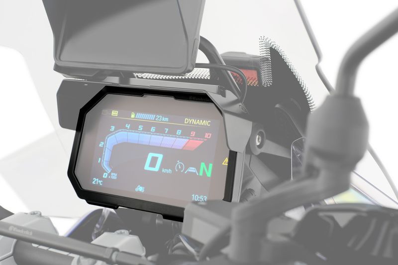 BMW R 1300 GS Adventure Ergonomics - TFT Display Anti-Theft Protection.