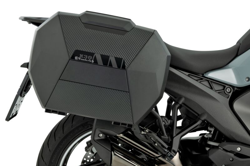 BMW R 1300 R Luggage - Sidecases Set X-CASE X30 with BMW luggage mounts