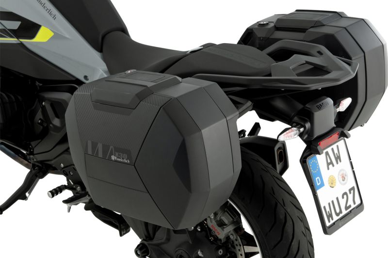 BMW R 1300 R Luggage - Sidecases Set X-CASE X30 with BMW luggage mounts
