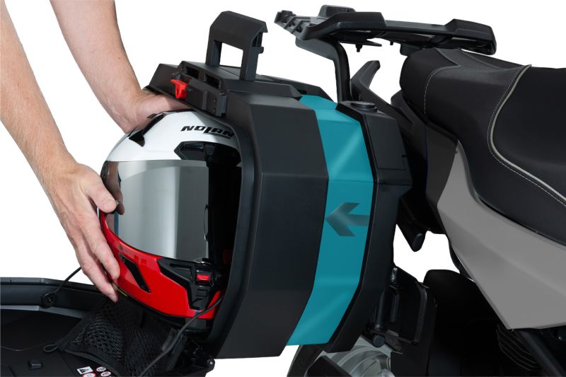 BMW R 1300 R Luggage - Sidecases Set X-CASE X30 with BMW luggage mounts