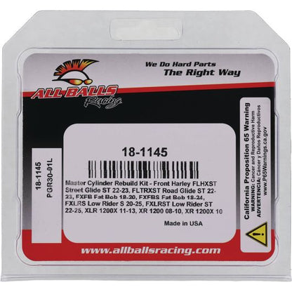 Master Cylinder Rebuild Kit (18-1145)