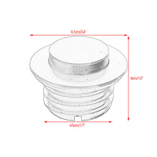 CNC Pop-up Flush Mount Fuel Gas Cap