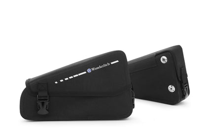 Frame fairing with DRYBAG side bags - black