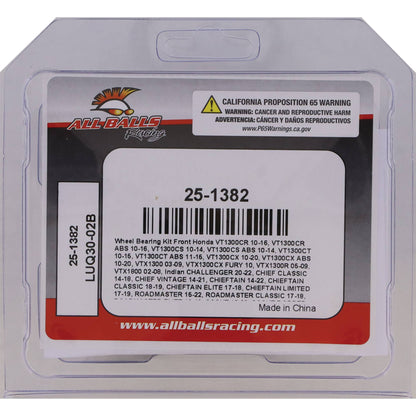 Wheel Bearing Kit (1382) - Front