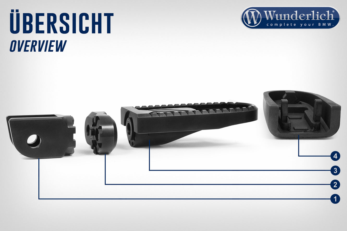 BMW K-Series Ergonomics - Vario Joint Rider EVO1 (Pair)