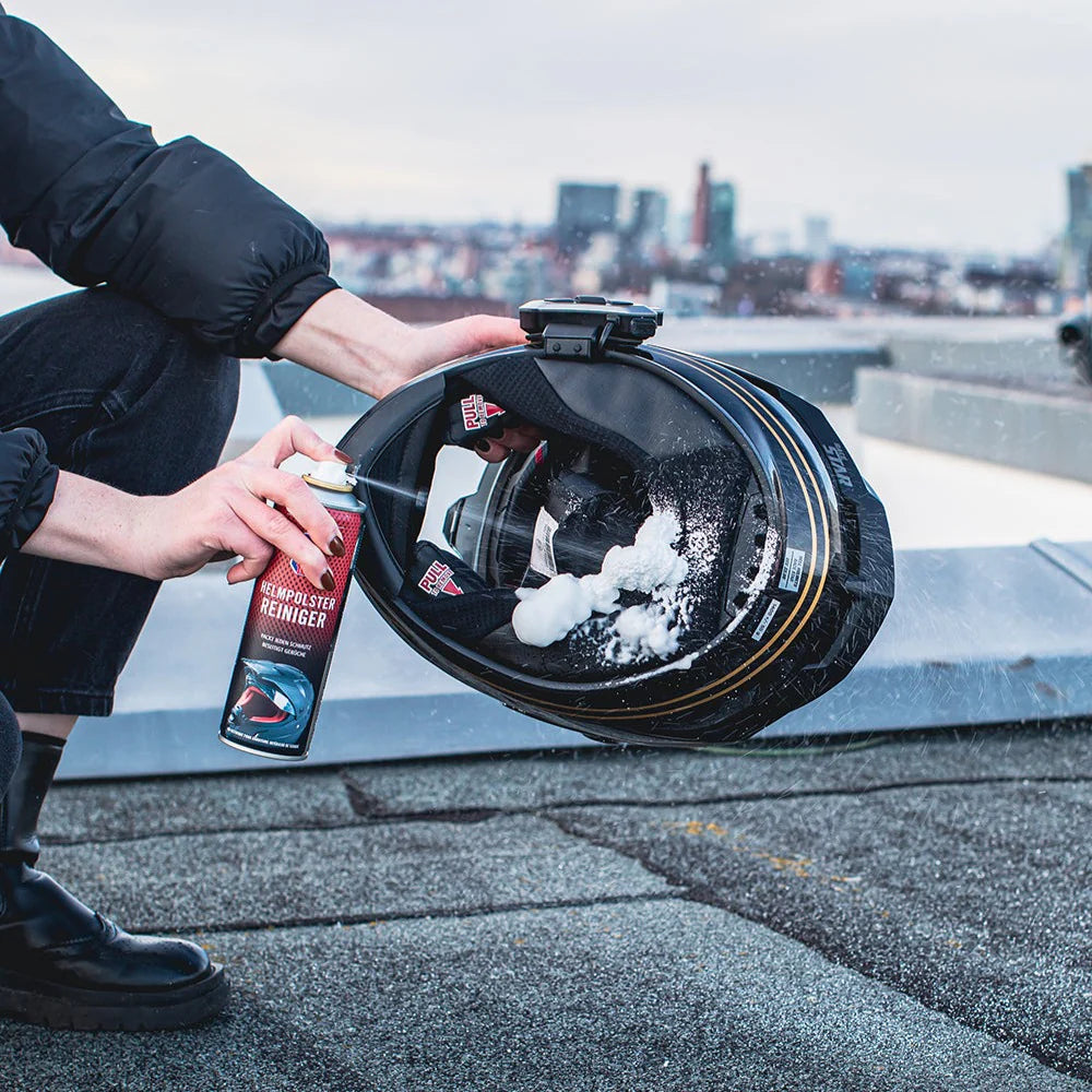 Helmet Maintenance:- Lining Cleaner