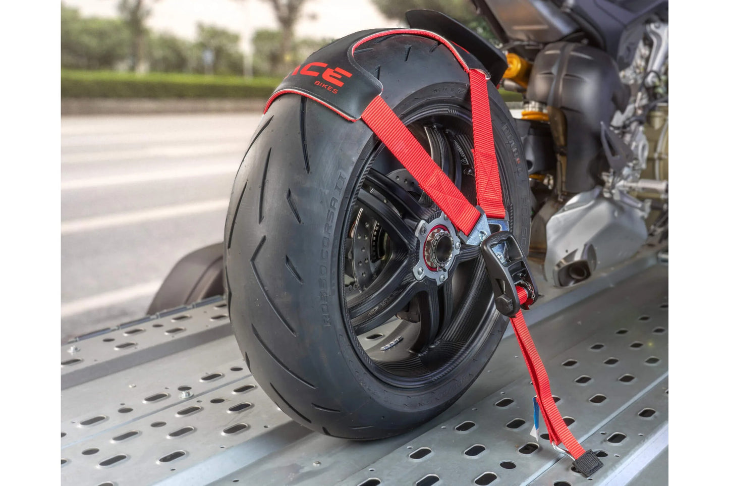 TIE DOWN - Tyre Fix Transport Lock