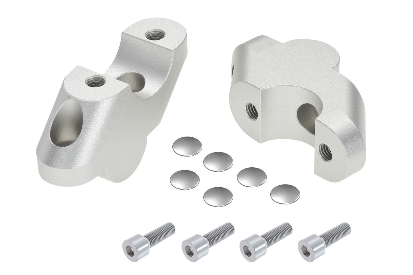 HANDLEBAR RISER - 30mm UP & 20mm BACK (4245-VT10-30-20-SL)