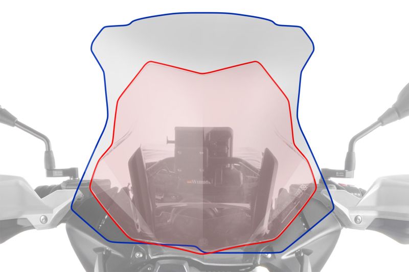 BMW Series GS Screen - Windscreen Marathon (H: 524 mm)