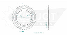 Sprockets Rear (29026-41T) - Esjot