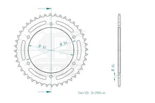 Sprockets Rear (29034-44) - Esjot