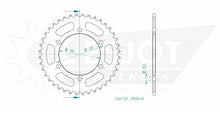 Sprockets Rear (29038 - 40T) - Esjot