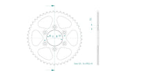 Sprockets Rear (29052-49T) - Esjot