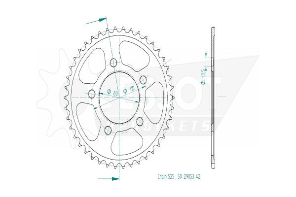 Honda CBR 1000RR Spares - Esjot Sprockets.
