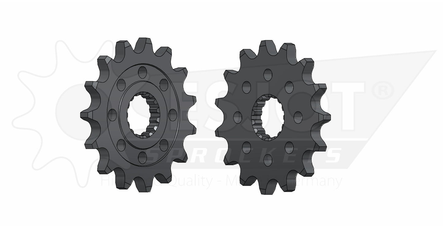 Sprockets Front (29055-15T) - Esjot