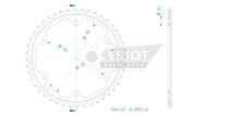 Sprockets Front (29055-44T) - Esjot